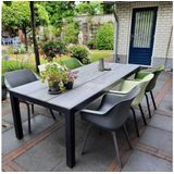 Hartman Sophie Element dining tuinstoel , Grijs - Antraciet ,  Kunststof  ,