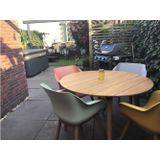 Hartman Sophie Studio dining tuinstoel , Grijs - Antraciet,Natural Teak ,  Kunststof  ,