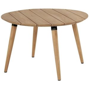 Hartman Sophie Studio dining tuintafel Ø120cm , Natural Teak,Zwart ,  hout  , 120cm