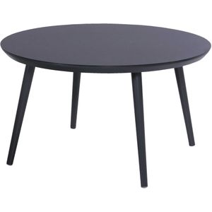 Tafel Hartman Sophie Studio HPL Table 128 X 128 cm Xerix Anthracite HPL