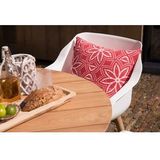 Hartman Sophie armchair tuinstoel met armleuning - Zalm roze - set van 2 - teak onderstel