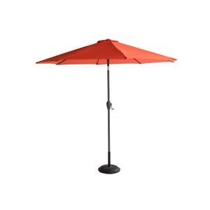 Hartman sunline parasol 270cm rond orange.