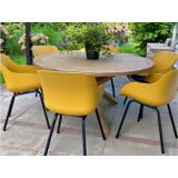 Hartman Sophie Elegance dining tuinstoel , Geel ,  Kunststof  ,