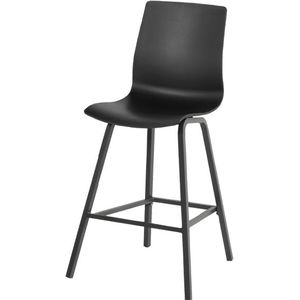 2 Set Hartman Sophie Wave barkruk aluminium/kunststof