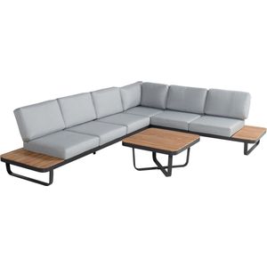 Loungeset Hartman Vilette With Table Charcoal Light Grey