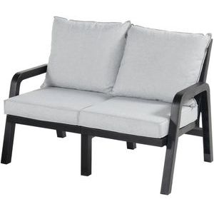 Hartman Ibiza 2-Seater Lounge Bench Anthracite - Lichtgewicht kunststof loungebank met modulaire mogelijkheden