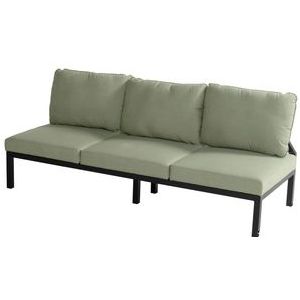 Hartman Marie French Green Loungebank - All Weather Textiel Kussens - Weersbestendig en Onderhoudsvriendelijk - 197 x 77 x 68 cm