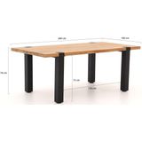 Hartman Esmee dining tuintafel 200x100x76cmg