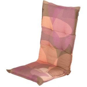 Tuinkussen hoge rug - Milan fuchsia