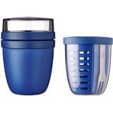 Mepal ELLIPSE Lunchpot mit Fruitpot Vivid Blue