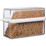 Mepal - Stora vershouddoos - 1600 ml - Knäckebröd - Transparant - Rond