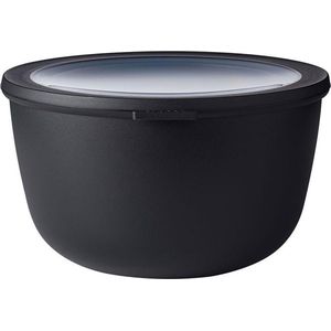 Mepal - Multikom Cirqula vershouddoos - 3000 ml - Rond - Nordic black
