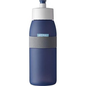 Mepal - Ellipse bidon - 500 ml - Sportbidon - Nordic denim