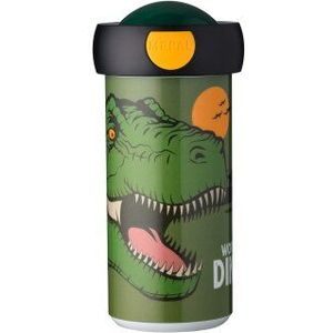 Mepal schoolbeker Campus – 300 ml – Sluit goed af – Drinkbeker voor kinderen – Dino