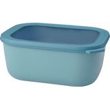 Mepal - Multikom Cirqula vershouddoos - 3000 ml - Rechthoekig - Nordic green