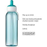 Mepal Wasserflasche Kind Flip-Up Campus 500ml Blau