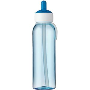 Mepal – Campus flip-up waterfles - Drinkfles - 500 ml – Blauw