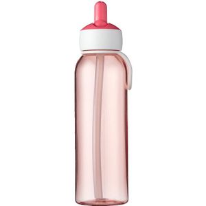 Mepal – Campus flip-up waterfles - Drinkfles - 500 ml – Roze