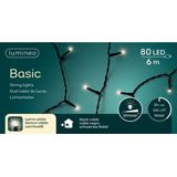 Kerstverlichting Basic LED buiten/binnen 80 lamps 6m Lumineo Kerstboomverlichting (18.4000cm x cm)