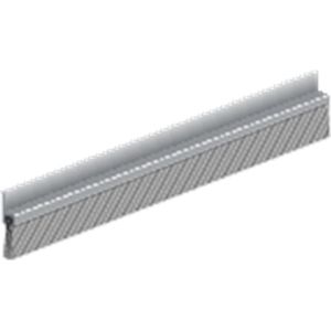 DORPELSTRIP - IBS-39 - Dorpelprofiel met Borstel - Voor Deuren