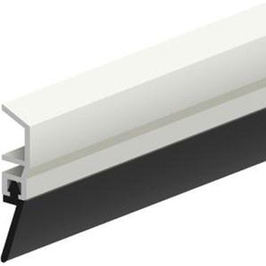 Ellen - Dorpelstrip - Wit - PVC - 1 Meter