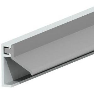 Ellen inbouw tochtprofiel - AIB 3N XL - 3000 mm - aluminium