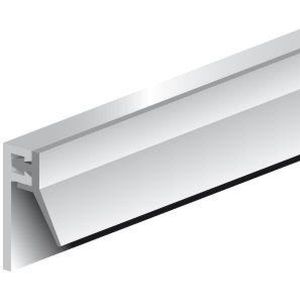 Tochtstrip - Aluminium - 2300 mm - Voor Binnen en Buiten Draaiende Deuren en Ramen