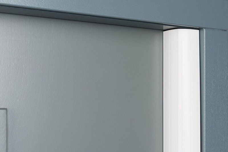 Ellen vingerbeschermingsprofiel - Finprotect Plus 5090 - 198cm - wit RAL9010