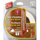 Ellen Tochtband P - Gemiddelde Kier 3-5mm - 7,5 M - Wit Zelfklevend