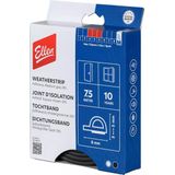 Tochtband - Zwart - Kunststof - Ellen - Ellen P-profiel 8 x 5 mm x 7.5 m zwart