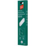 Ellen brievenbusafsluiter- Tochtborstel - Kunststof - 340 x 82 mm - Wit