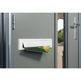 Ellen brievenbusafsluiter- Tochtborstel - Kunststof - 340 x 82 mm - Wit