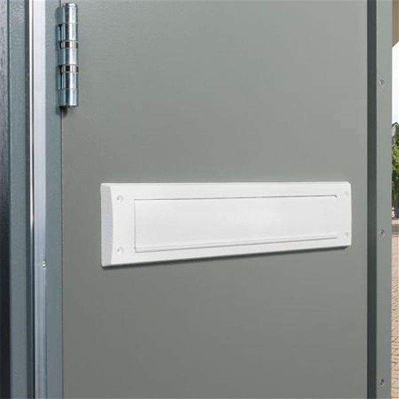 Ellen brievenbusafsluiter- Tochtborstel - Kunststof - 340 x 82 mm - Wit