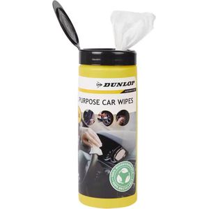 Dunlop All Purpose Car Wipes - 40 stuks - biologisch afbreekbaar