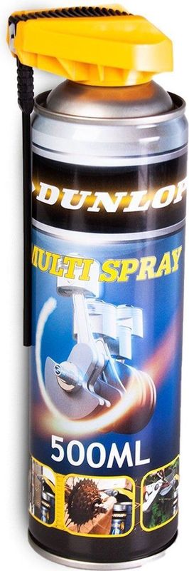 Dunlop - Multi Spray Smeermiddel - 500ml - Gelijkwaardig aan WD-40