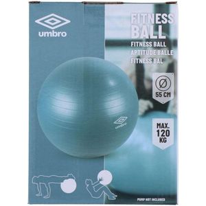 Umbro Fitness Bal - 55 CM - Blauw - Zitbal Kantoor - Zwangerschapsbal - Evenwichtsbal - Sport en Revalidatie