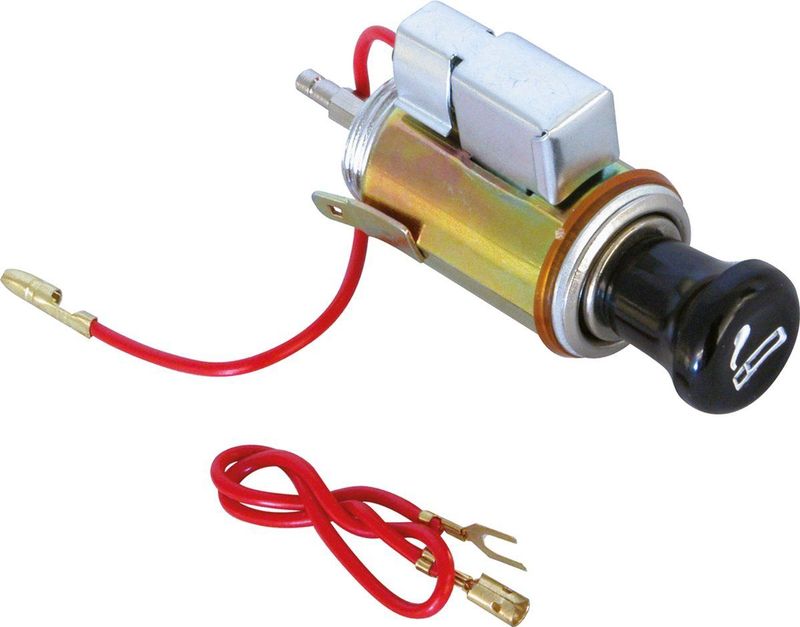 Carpoint - Sigarettenaansteker - Zwart - Kunststof, Staal