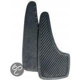 Carpoint - Universele Spatlappen - Zwart - Rubber - Set van 2