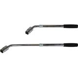 Carpoint - Telescopische Wielmoersleutel - ½ Inch Aansluiting - Kunststof Handgreep