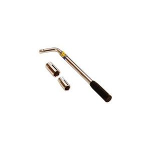Carpoint Telescopische Wielmoersleutel voor 17/19/21/23mm | Wielmoersleutel Uitschuifbaar 360-535mm
