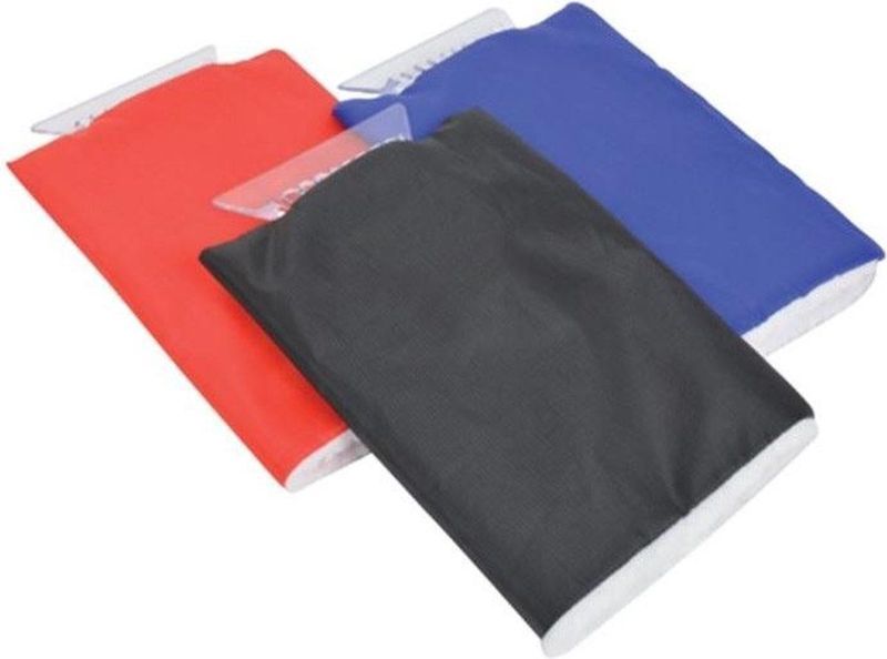 Carpoint - IJskrabber - Zwart - Plexiglas - Inclusief Handschoen