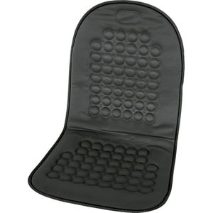 Carpoint - Stoelkussen - Zwart - Schuimrubber - Voor Rugklachten