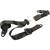 Carpoint - 3-Puntsveiligheidsgordel - Zwart - Polyester en Staal