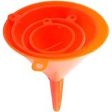 Carpoint - Trechterset - 4 Stuks - Oranje - Plastic