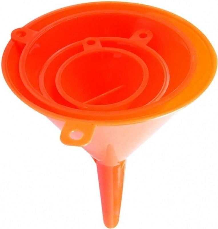 Carpoint - Trechterset - 4 Stuks - Oranje - Plastic