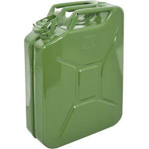 Jerrycan 20l Groen Metaal TüV/GS
