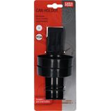 Carpoint - Blikhouder - Kunststof - Zwart - 2-Pack