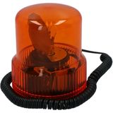 Carpoint - Zwaailicht - Oranje - Magneetvoet - 21 Watt - 12 Volt