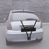 Carpoint - Fietsdrager - Geschikt voor 1 Fiets - Maximaal Draagvermogen 15 kg - Eenvoudige Montage