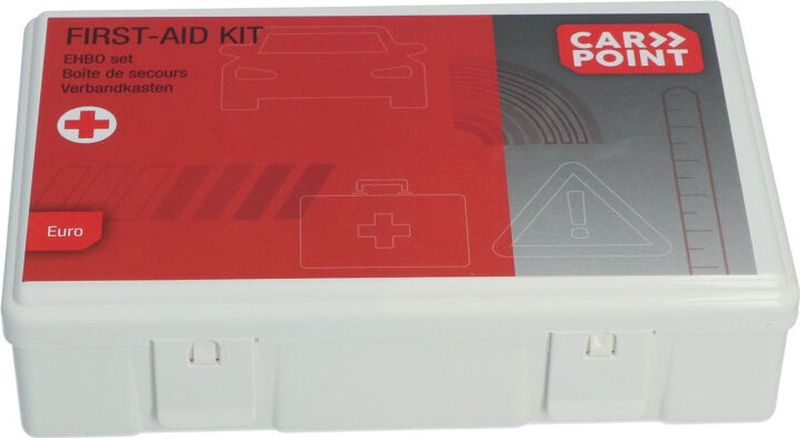 Carpoint - EHBO Set - Rood - Inclusief Handleiding